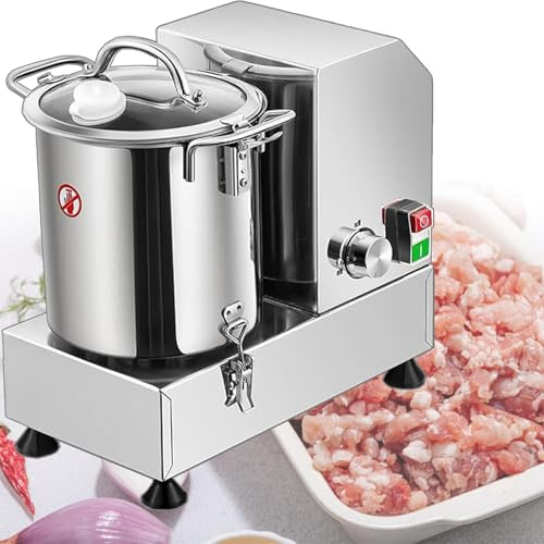 Electric Vegetable Blender Cutter, Stainless Steel Food Shredder Chopper, Onion Cabbage Grinder, Vegetable Meat Processor for Efficient Kitchen Prep