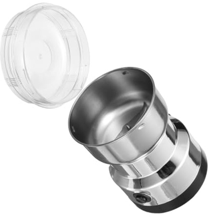 Mobestech Moulin Électrique à Café Inox pour Usage Domestique Broyeur de Grains Rapide et Facile à Nettoyer Design Élégant pour Cuisine