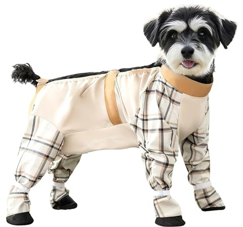 Schützende Hundeschuhe mit Geschirr, rutschfestes Design für Regen, Wandern, Abenteuer, Nacht Hundeschuhe