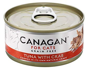 Canagan 12 x 75g Ocean Tuna with Crab Grain-Free Cat Food