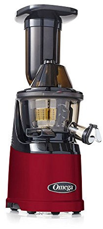 Omega mmv702r extractor de jugos vertical rojo 240 W
