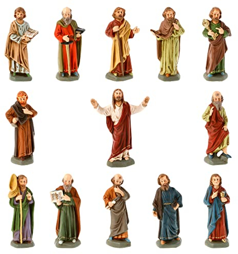 Marolin Jesus und Seine Jünger, 13 Figuren, zu 9cm Figuren