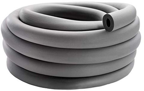 Rohrisolierung Kautschuk endlos Isolierschlauch endlos 10mm Dämmung, 15-28mm Rohrdurchmesser, 18-33lfm (Kautschuk Rohrisolierung 10mm, 22mm x 10mm x 23m)