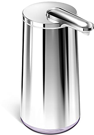Simplehuman Electric Soap Dispenser Polished Stainless Steel Silver 295 ml Rechargeable ST1063