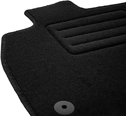 Fahrer Fußmatte Velours Fahrerseite Fahrermatte für Nissan Micra K12 (2003-2010) - 1-teilig - Passgenau