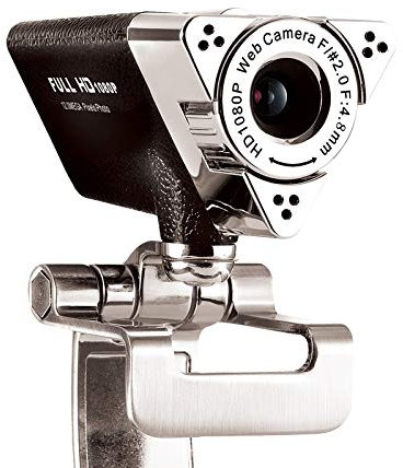 PC 1080P Full HD Webcam USB Desktop Laptop Webcam Live Streaming Webcam with Microphone Widescreen HD Video Webcam