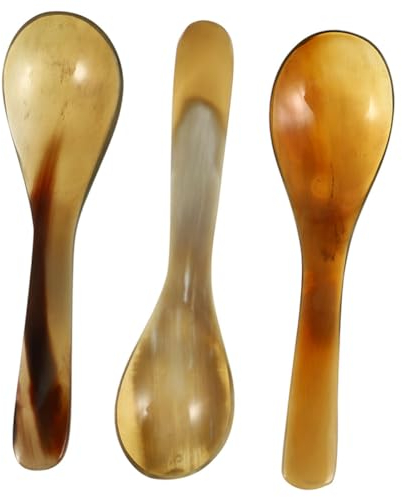 Garneck 3stücke Kaffeelöffel Kompaktes Design Wiederverwendbarer Kuchenlöffel Stilvoller Dessertlöffel Dekorativer Essenslöffel Verschleißfester Kaffeezubehör Tragbarer Küche Haushalt Löff