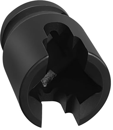 JMSMSH Cr-M0 Steel Multi Purpose Lineman Socket 1/2 Drive,Fits 3/4 Inch 4-Point Square Nuts, with3/8And 9/16 Slot