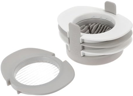 Cabilock Cortadora De Huevos De Acero Inoxidable Cortador Huevos Cocidos Separador