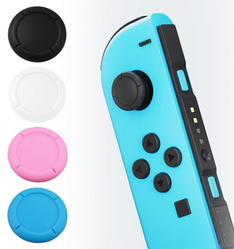 Cappucci Joystick, 4 pezzi Cappucci Joystick Cover Thumb Grip Caps Cappucci Thumbstick Sostituzione Joystick Coperture in silicone Grip Analogico (Multicolore)
