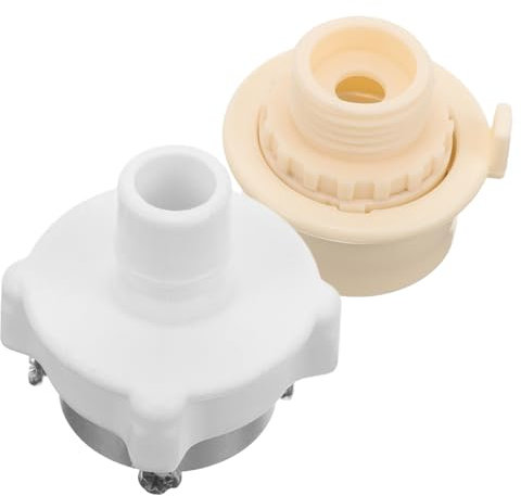 ibasenice 2Pcs Washer Hose Coupler Quick Connect Fittings Inlet Pipe Adapters for Washing Machines Durable Reliable Hose End Connectors
