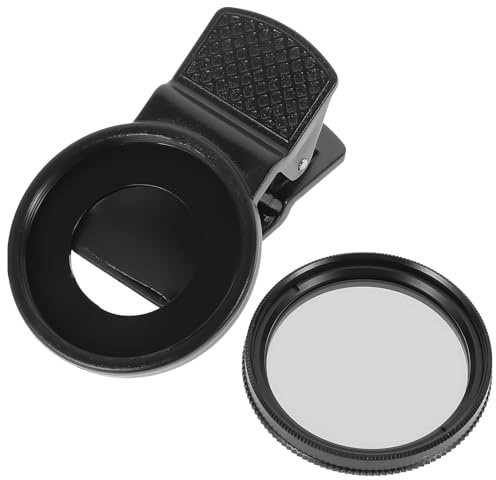 OSALADI Filtre Cpl 37Mm pour Smartphone Polariseur Circulaire Accessoire Photo Ultra-Fin Lentille Adaptable Photographie en Mouvement Compatible Appareil Photo Numérique Design Portable
