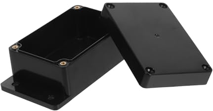 Tofficu Boîte de Jonction Étanche Plastique avec Oreilles Boîte Électrique de Dérivation Murale Installation Facile Design Élégant et Matériau Durable pour Connexions Électriques