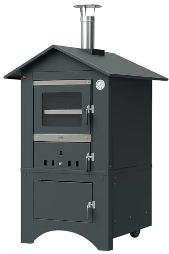 Forno a Legna per Pizza da esterno 45x80 cm Smart