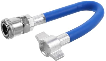 Abaodam Tubo di Presa Aria per Camion e Rimorchio con Doppio Strato, Raccordo in Ottone e Gomma, Design a Tenuta per Serbatoio Aria