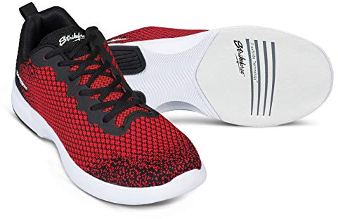 KR Aviator Rosso/Nero, Scarpe da Bowling Uomo, Uomo, Rosso Nero, 8 UK