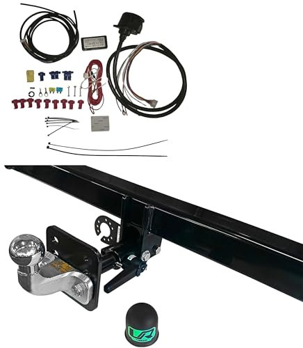 ENGLISH LISTING Detachable Flange Towbar+ 7Pin Universal C2 Wiring Fits Lada NIVA -