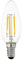 EGLO E14 LED Lampe dimmbar in Stufen, Glühbirne in Kerzenform zum Dimmen mit Lichtschalter, 4,5 Watt (entspricht 40 Watt), 470 Lumen, Vintage-Leuchtmittel warmweiß, 2700 K, Edison Glühlampe Ø 3,5 cm