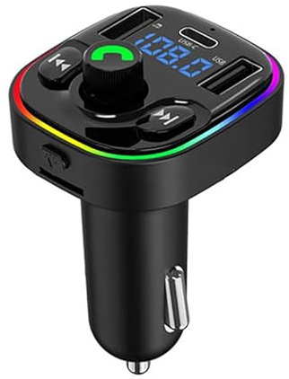 QUMOX G47 FM Transmitter Bluetooth 5.0 Dual USB Charger Audio Accessories Car player