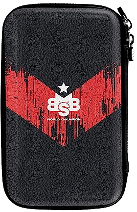 Shot! Dart Case Michael Smith Bully Boy Tactical Case Darttasche Dartbox Wallet Aufbewahrung für 2 Dartsets und Zubehör wie Flights und Schäfte (Victory)