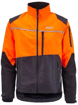 KOX Forstjacke Transform Anthrazit/Orange Größe 66/68 | KWF-Profi
