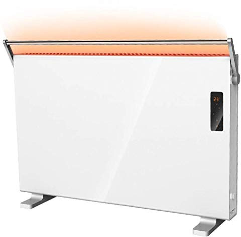 Heater Free Standing Bedroom/Kitchen 2200W Convector Heater with 3 Heat Settings, Safety Cut-Out Function with Thermostat Dial