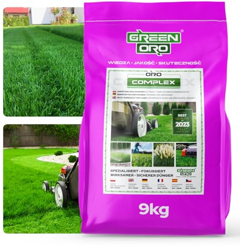 GREEN ORO ORO COMPLEX 10KG - Fertilizante especial de alta eficacia para el cuidado del césped y el control del musgo