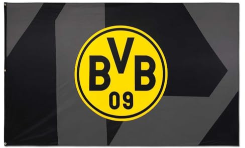 Dortmund Hissfahne schwarz 150 x 250 cm Fahne Flagge BVB