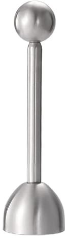Egg Topper for Boiled Eggs, Stainless Steel Egg Peeler for Hard Boiled Eggs, Beautifully Egg Cracker Tool for Egg Shell Remover Opener Soft Hard, Practical Kitchen Gadgets(13.8 * 3.8cm)