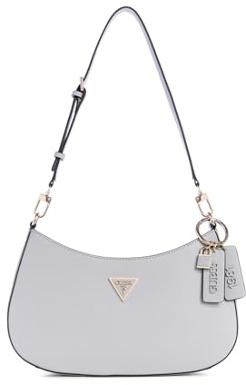 GUESS Noelle Top Zip Shoulder Bag Lavendar Grey