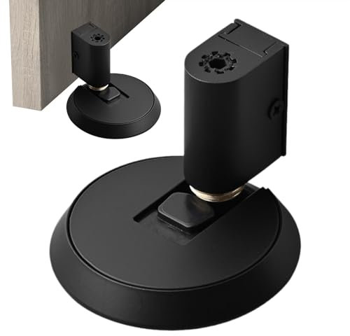 yztju Bodentürstopper, mechanischer Bodentürstopper - Winddichter Bodentürstopper aus Metall - adjustable, Türstopper, Haushaltstürbeschläge für Unternehmen, Arbeitszimmer