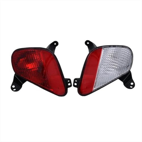 ASKKLP Heckstoßstange Reflektor für Mitsubishi Eclipse Cross 2018-2019, Hintere Stoßstange Reflektor Licht Lampe Nebelschlussleuchte Heckstoßstange Rückstrahler Rückleuchte