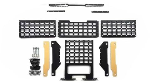 Dach Gepäck Rack Für Jeep Für Wrangler Für JL 2018 2019 2020 2021 2022 2023 Auto Offroad 4x4 Geändert Zubehör Dach Rack Overhead Regal Dachträger