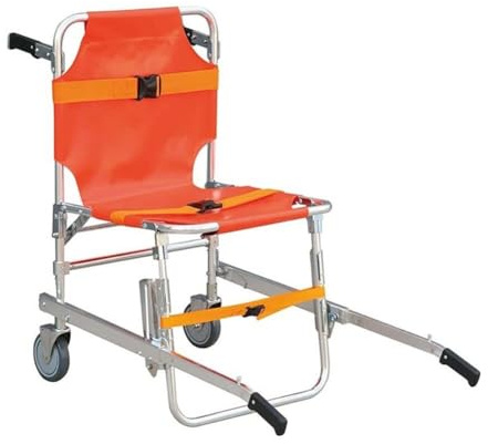 WOTZOV Silla de Escalera de aleación de Aluminio, Ligera y Plegable, con Hebillas de liberación rápida.