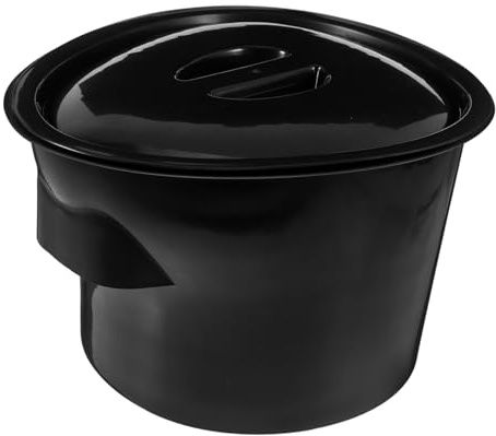 Gatuida Accesorios Para Sillas De Baño Cubo De Plástico Para Orina Urinario Femenino Con Tapa Para Ancianos Casa y Hospital