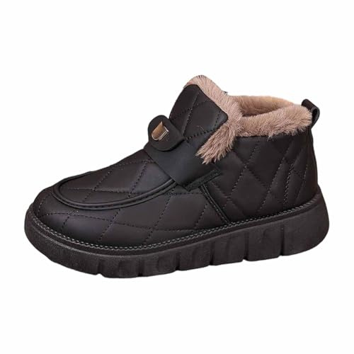 Apres Ski Femme Bottes De Neige Après-Ski Chaussure Chaude Chaussures Glacia Barefoot Botte Boots Hiver Chaudes Bottines Imperméable Apres-Ski Après Grand Froid D'hiver Fourrée Fourrées Bottine Pour