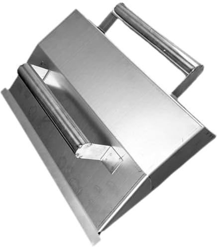TOVINANNA Llana de Acero Inoxidable para Enlucir Paredes Interiores Herramienta Manual para Alisado de Paneles de Yeso Paleta Multifuncional para Acabado de Hormigón Herramienta de
