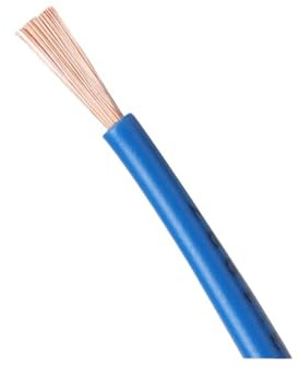 WQBQXNY Cable de extensión eléctrico RV-Blue 22-10AWG de 1-100 m con Cable de Cobre sólido y Revestimiento de PVC, 12 V, for Altavoces y LED.(30m,12 AWG)
