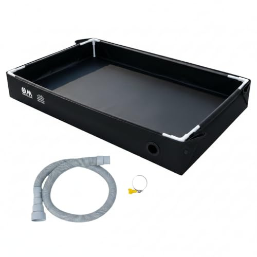 Portable Foldable Puppy Swimming Pool | Sandbox with Detachable Drain Pipe Water ment, tactile stimulation, sensory, Kid Dog Pet Bath Pool for Indoor Outdoor Travel Backyard Beach RV Camping Home