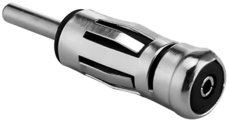Adattatore Antenna Autoradio Adattatore da ISO 10599 a DIN 41585 Accoppiamento Connettore ISO Femmina a maschio spinotto per DAB + AM/FM (1pz)