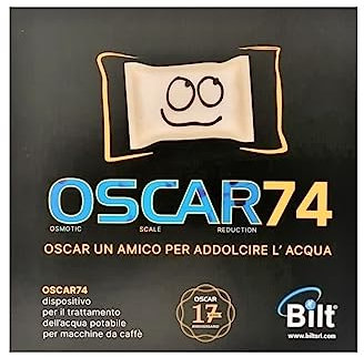 MAUQI Oscar 74 Filtro Anticalcare Compatibile con Tutte le Macchine da Caffè Nespresso, DeLonghi, Lavazza, Bialetti (1pz)