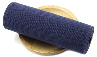 NEFLUM 2 Meter 10cm breites Gummiband für Bekleidungsbund, elastisches Gurtband, DIY-Nähzubehör, Navy blau, 10cm