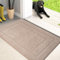 PURRUGS Dirt Trapper Door Mat 50 x 80 cm, Non-Slip/Skid Machine Washable Entryway Rug, Dog Door Mat, Super Absorbent Welcome mat for Muddy Wet Shoes and Paws