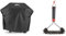 Weber Premium Grillabdeckhaube für Spirit & Spirit II 200er Modelle & Three-Sided Grill Brush Dreiseitige Grillb rste, 30 cm, Schwarz/Silber, 6277