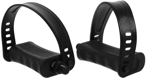 Cabilock Ersatz Pedale für Heimtrainer und Fahrräder rutschfeste Trainingspedale mit Breiter Trittfläche Langlebig und Einfach zu Montieren Kompatibel für Indoor Outdoor Cycling mit