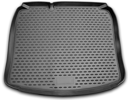 AD Tuning TMP11001 Passform Kofferraumwanne, Anti-Rutsch Oberfläche, schwarz