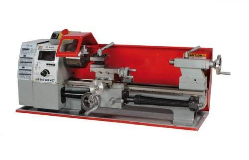Holzmann ED 400FD | Metall Drehbank | Tisch Drehmaschine | 3 Backenfutter | 230V Profi