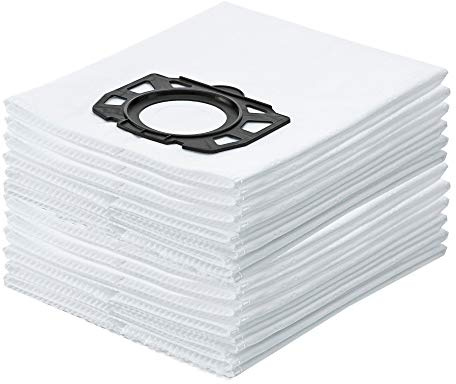 12x Vacuum Cleaner Fleer Filter Dust Bags Compatible with Karcher WD4 WD5 WD6 MV4 MV5 MV6 P Premium WD5.200 MP WD5.600 MP WD6P Car Renovation Vac WD 4.290 Wet & Dry 2.863-006.0 28630060