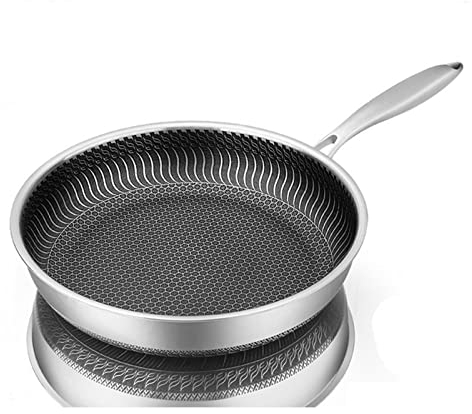 BBAUER , Cacerola Sartenes antiadherentes de Ollas de cocina Utensilios Juego de utensilios de cocina for accesorios de cocina Sartén Freír Inducción Freidora Wok Wok