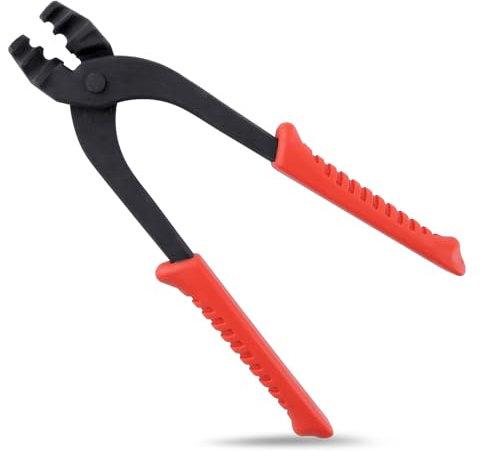 INJOYTEC Tube Bending Pliers Copper Pipe Bending Pliers Copper Tube Bender Brake Line Forming Bending Tool Pliers Tube Lines Bender Fuel Brass Tube Bender Pliers for Brake and Fuel Line Work